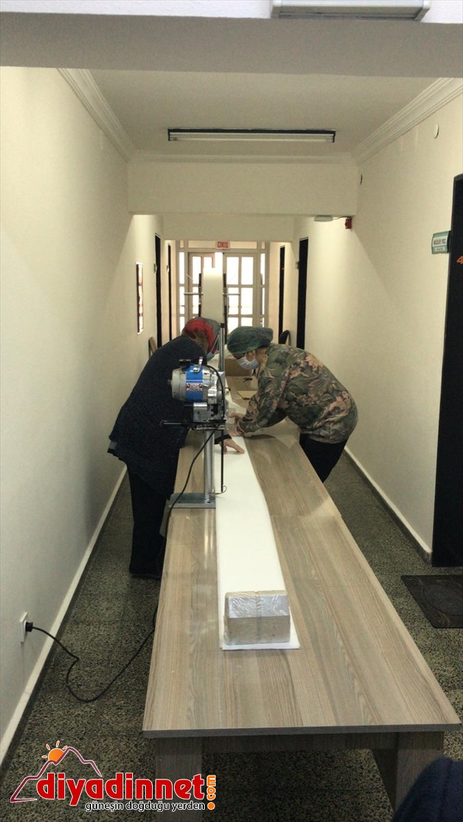 maske siperlik gençler üretiliyor Erzincan ve gönüllü ile Iğdır