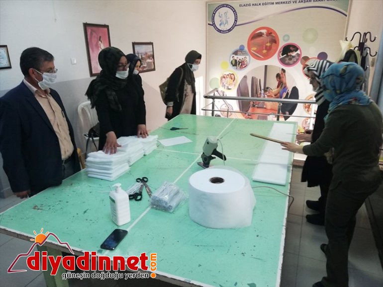 bin dağıtılacak maske Keban