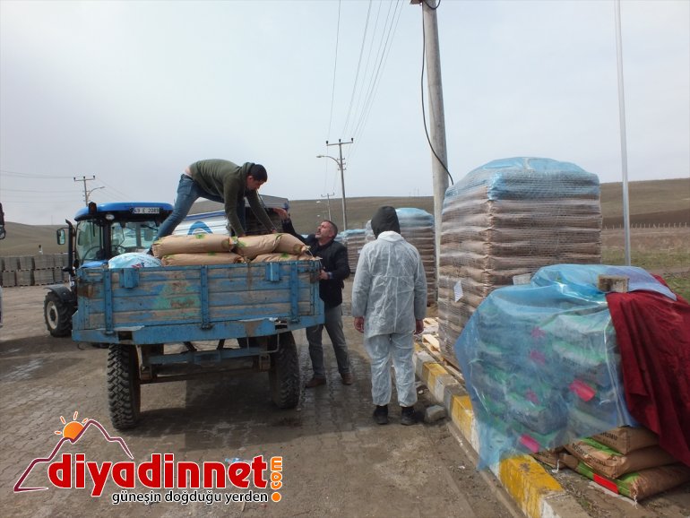 Malazgirtli çiftçilere tohum desteği verilmeye başlandı