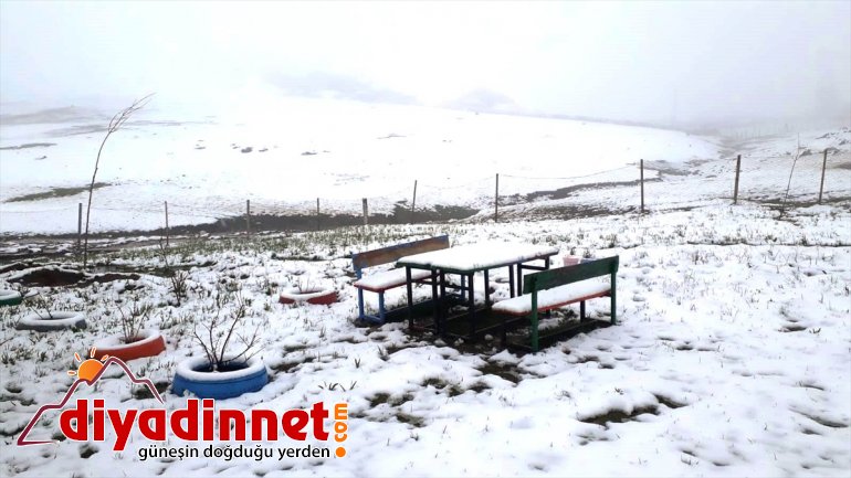 - nisanda kesimler beyaza büründü Yüksek AĞRI 1