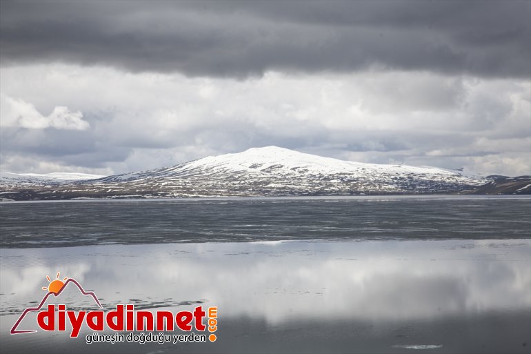 görüntüler Nazik oluştu çözülen güzel - Buzları BİTLİS Gölü