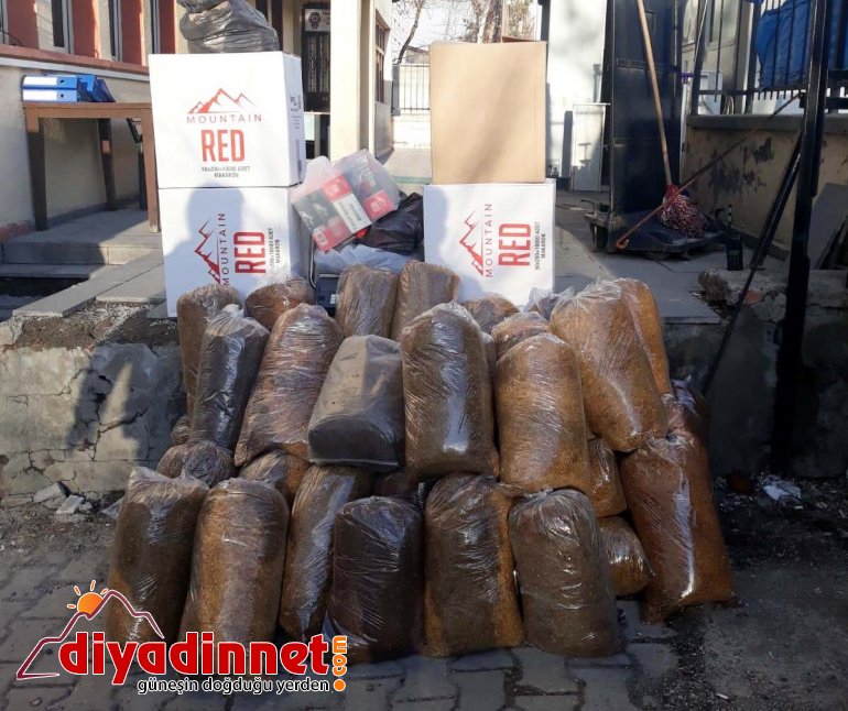 Muş'ta kaçak tütün operasyonu