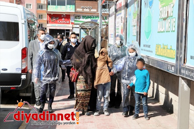 kapsamında Koronavirüs ve dilenci önlemleri operasyonu VAN denetimi - market 4