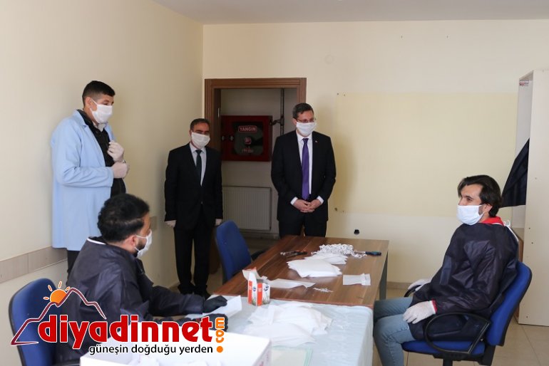 Patnos HEM Müdürlüğü maske üretimine başladı4