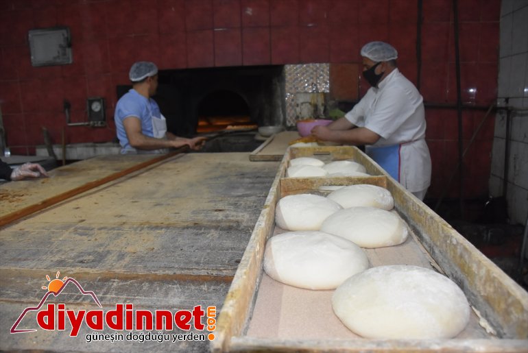 KARS pidesine - Kovid-19 iki molası Ramazan Fırınlarda saat 7