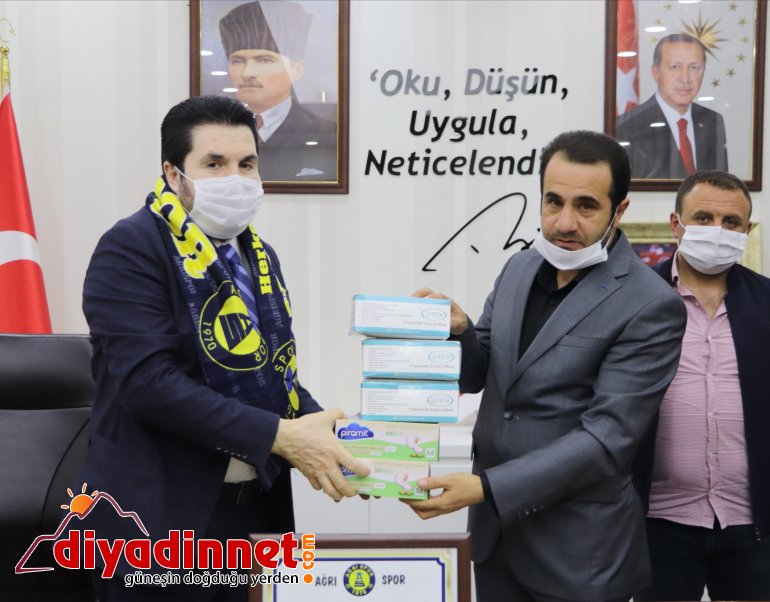 Savcı Sayan Ağrı Spor un Onursal Başkanı Oldu5