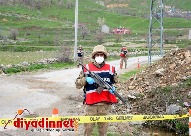 Karantinaya alınan BİTLİS - sürüyor önlemleri yerleşim yerlerinde güvenlik 3