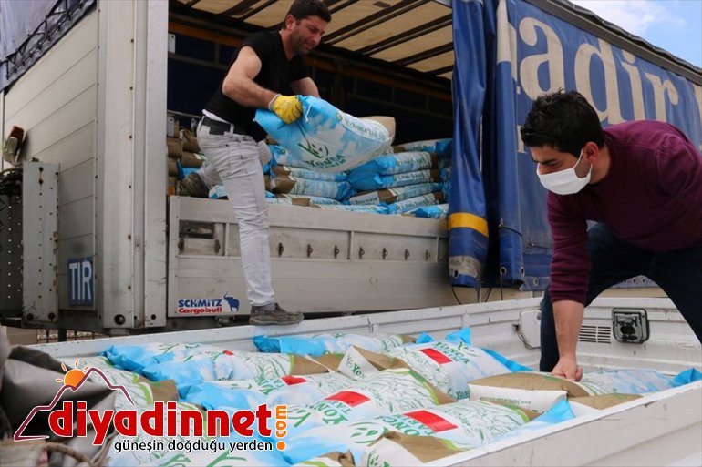 Erzincan'da çiftçilere tohum dağıtımı sürüyor