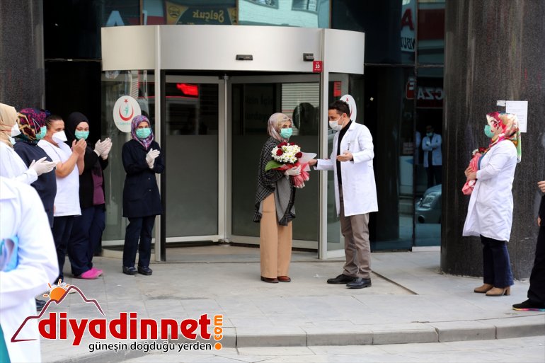 Kovid-19 edildi  tamamlanan taburcu 3 tedavisi Van