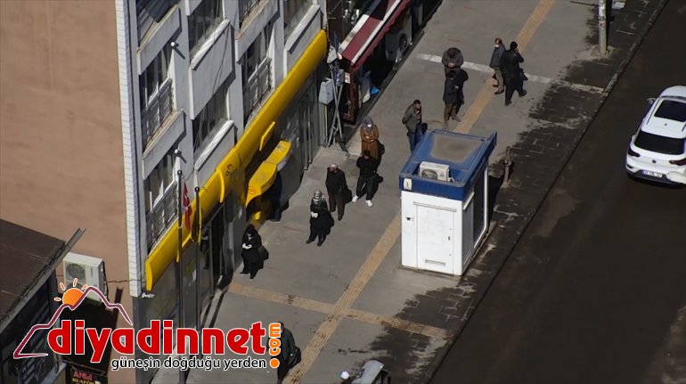 sosyal dronla mesafe tedbirleri edildi Kars