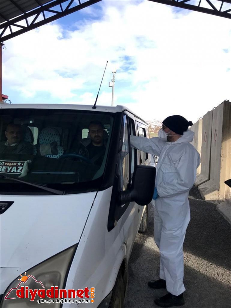 Van ve Bitlis'te koronavirüs tedbirleri