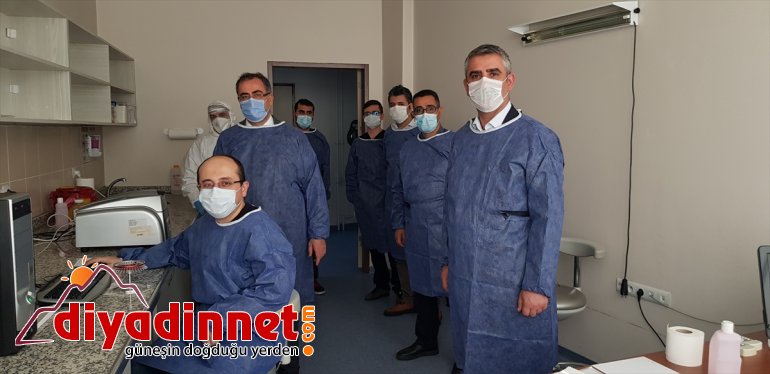 Bingöl'de Kovid-19 testleri için laboratuvar