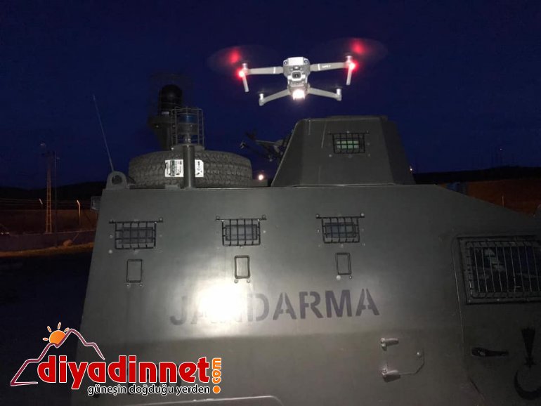 Tutak ta drone destekli Kovid denetimi6