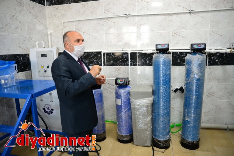 başlandı ton 6 BİTLİS dezenfektan - Bitlis