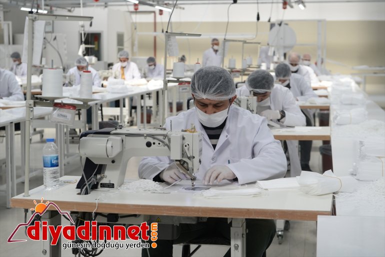 Maske  üretimine Malatya