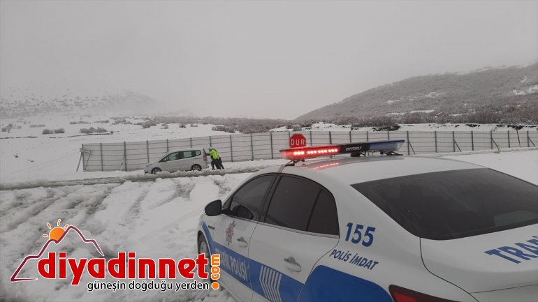 Evde sürücülere ELAZIĞ kal nedeniyle - kalan uyarısı yolda Kar 3