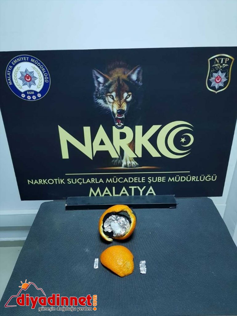 portakal bulundu gizlenmiş içerisine Malatya