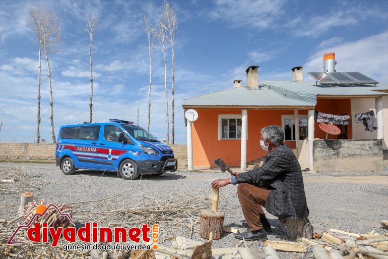 gönlüne Jandarma - dokundu VAN ekipleri ninenin Emine 7