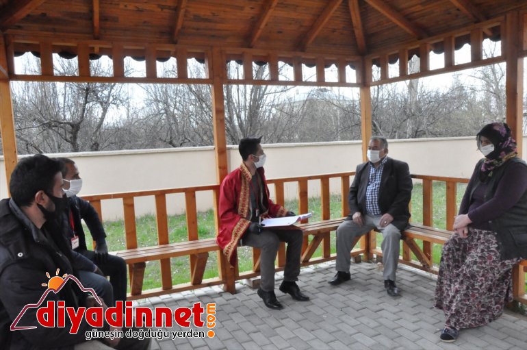 mesafeye Yeni - nikahı çiftin VAN kıyıldı uyularak sosyal kurallarına 2