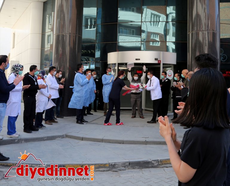  Kovid-19 tamamlanan taburcu edildi Van