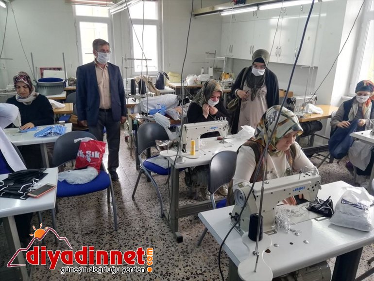  bin maske 9 vatandaşlara  Keban