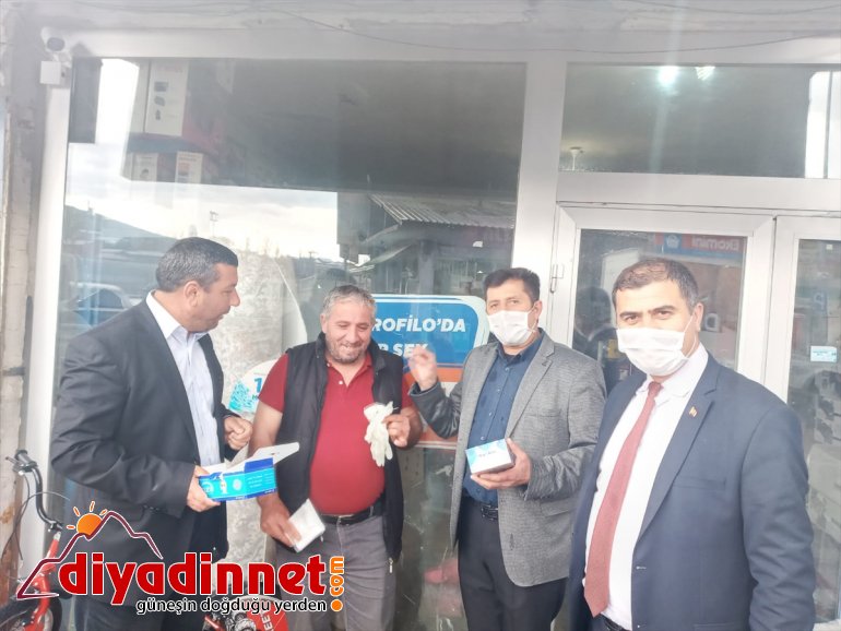  dağıtıldı esnaf vatandaşlara Akyaka