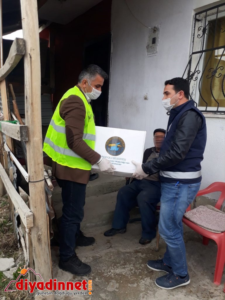 İpekyolu Belediyesi'nin 65 yaş üstü vatandaşlara yardımları sürüyor