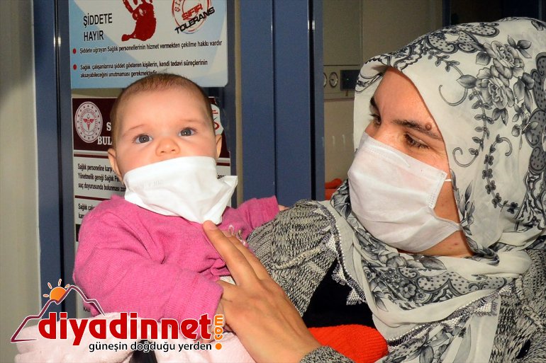 4 aylık Ezmina bebek ve ailesi, Kovid19 mücadelesini kazandı