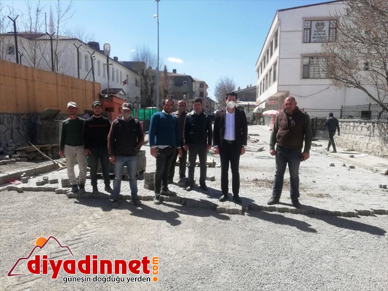 yol yapım başladı Bulanık