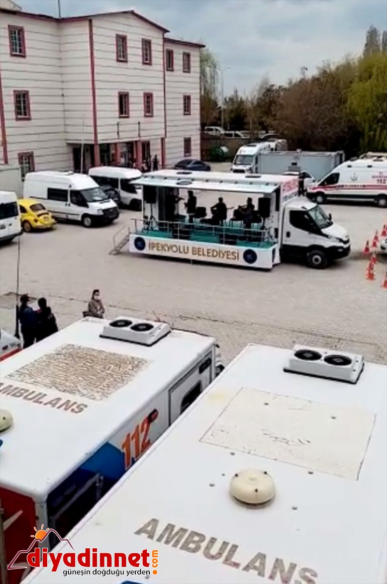 konserle verdiler çalışanlarına Sağlık destek - VAN 2