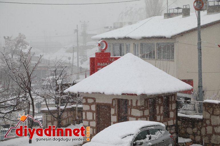 olumsuz VAN etkiledi yağışı kar Başkale