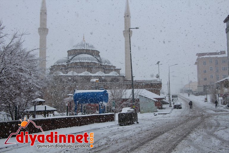 kar yağışı Bingöl