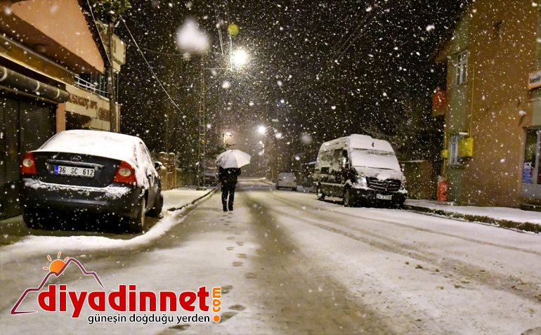 etkili oldu - yağışı KARS Kar 3