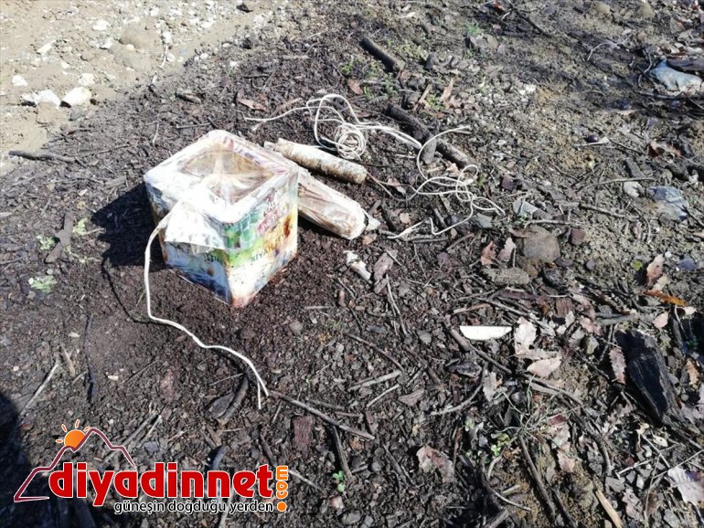 gömülü ele patlayıcı toprağa 20 yapımı kilogram geçirildi Bitlis