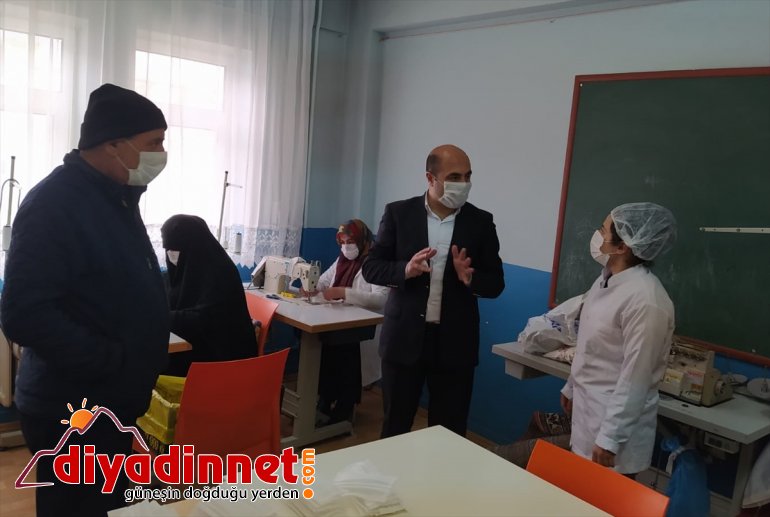 Eğitim gönüllü maske Kağızman Merkezi