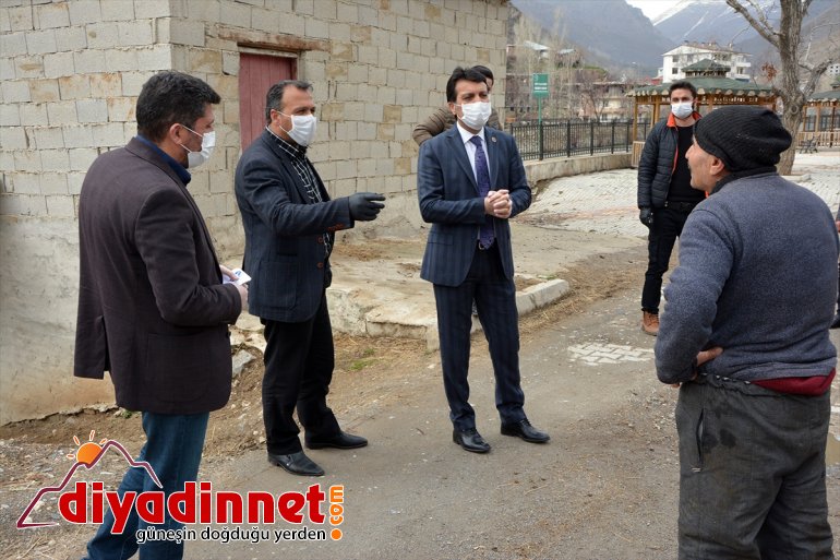 yardım Çatak ihtiyaç Belediyesinden ailelere sahibi 2