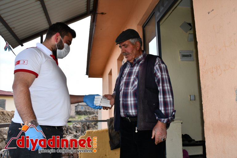 ilacı hastanın yetişti Destek yardımına Vefa Grubu biten Ağrı