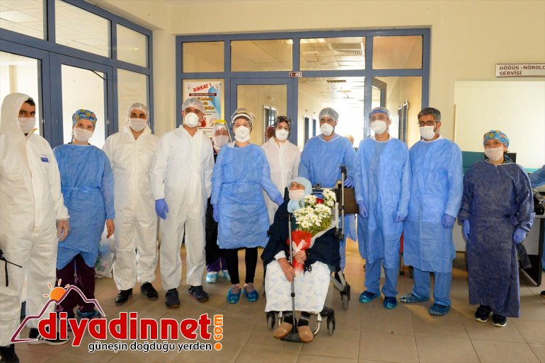 - hastası 85 IĞDIR yaşındaki KOAH yendi Kovid-19