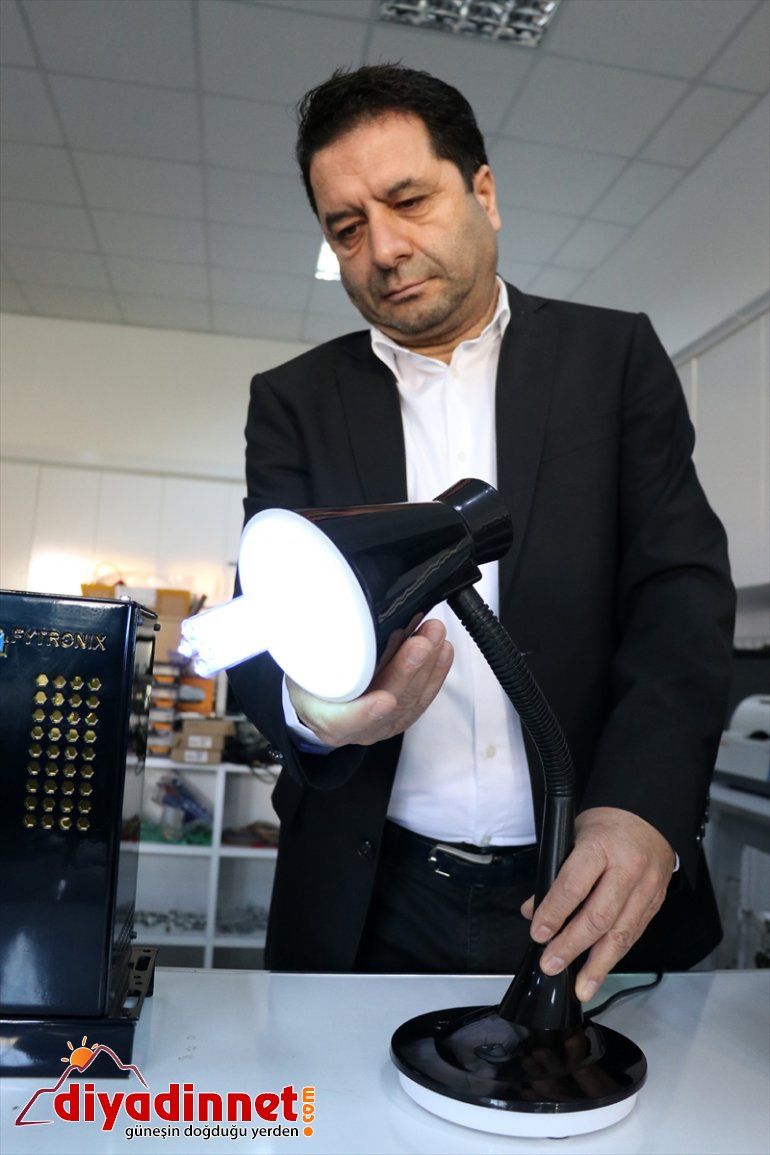 yerli ile mücadeleye - için ELAZIĞ Kovid-19 sunmak katkı cihaz üretti 8