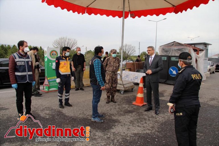 ziyaret Valisi Bingöl denetim Ekinci