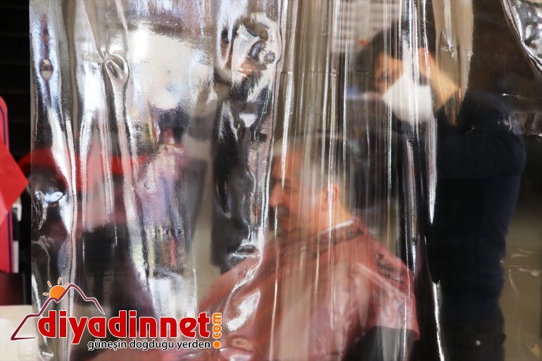 Ağrı da berber kuaför ve güzellik merkezleri yeniden faaliyette başladı8