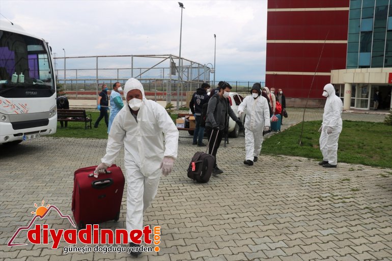 184 - AĞRI gönderildi Karantina dolan süreleri kişi evlerine 2