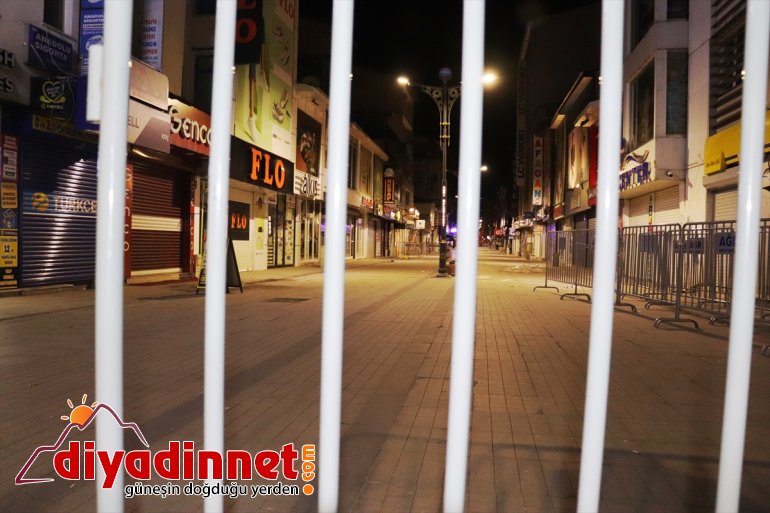 ardından Ağrı, sokağa kısıtlamasının büründü çıkma sessizliğe 6