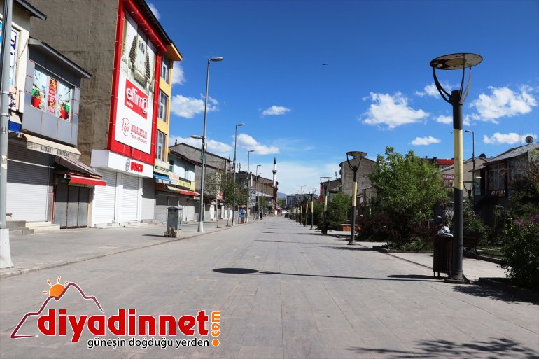 ağrı sokaklar boş9