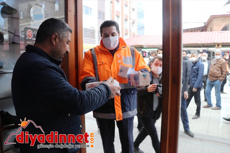 maskeleri Ağrı vatandaşlara ulaştırdı ürettiği Belediyesi, 6