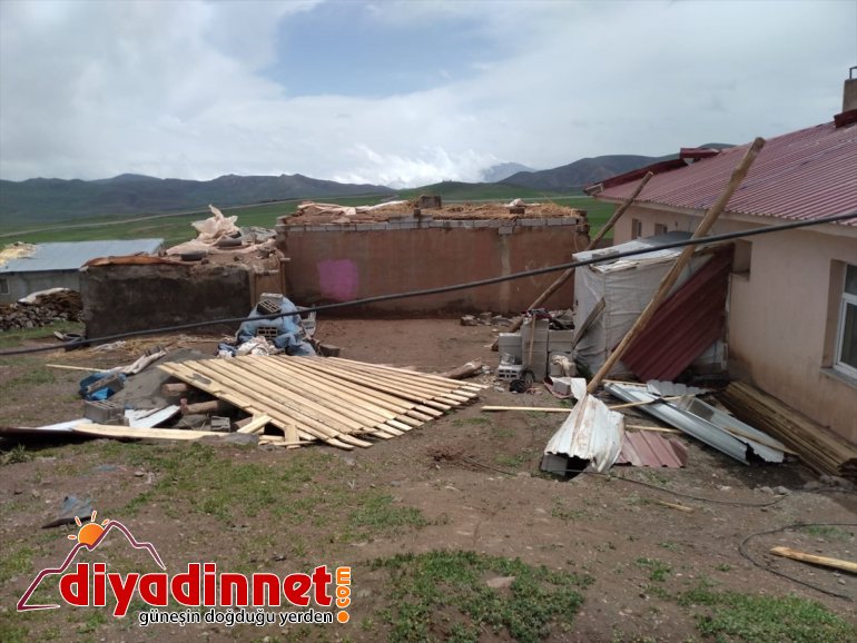 yol açtı hasara Ağrı