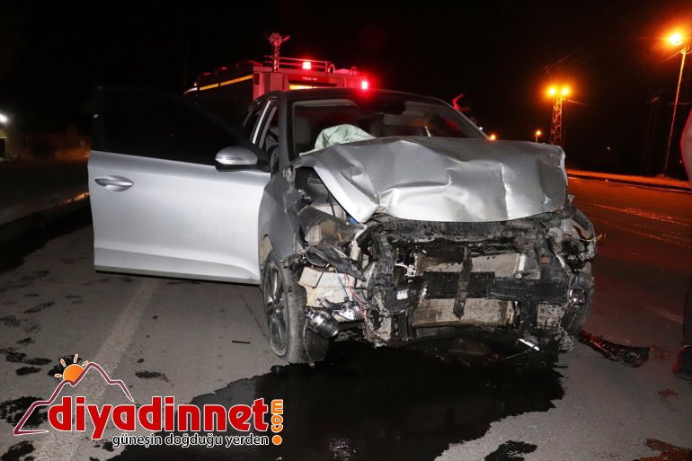 bir ağır kazasında Ağrı