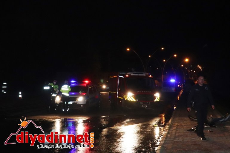 yaralandı trafik bir Ağrı