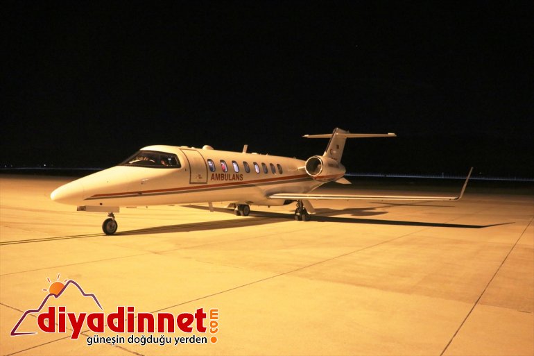 Kalp yetmezliği bulunan Ağrılı minik bebekler için ambulans uçak havalandı