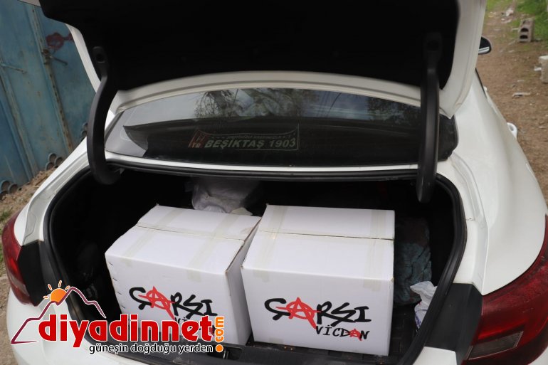 Beşiktaş Taraftar Grubu Çarşı’dan Ağrı’ya yardım eli